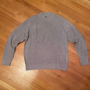 NEW Uniqlo Grey Turtleneck